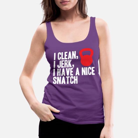 SNATCH - CROSSFIT GYM SHIRT TANK 